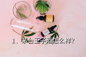 1、茅臺王子酒怎么樣？