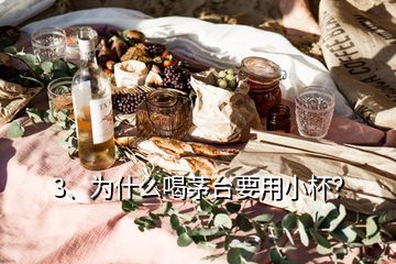 3、為什么喝茅臺(tái)要用小杯？