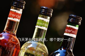 1、飛天茅臺(tái)和五糧液，哪個(gè)更好一點(diǎn)？