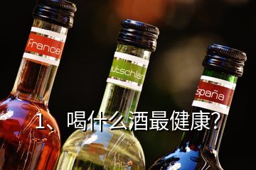 1、喝什么酒最健康？