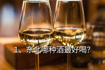 1、東北哪種酒最好喝？