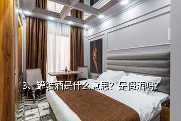 3、罐裝酒是什么意思？是假酒嗎？