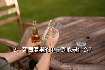 2、葡萄酒里的單寧到底是什么？