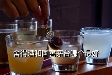 舍得酒和國(guó)窖茅臺(tái)哪個(gè)最好