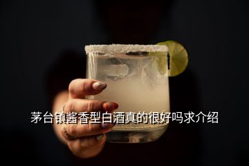 茅臺鎮(zhèn)醬香型白酒真的很好嗎求介紹