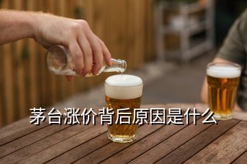 茅臺漲價背后原因是什么