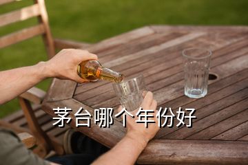 茅臺(tái)哪個(gè)年份好