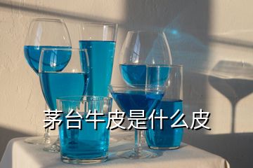 茅臺(tái)牛皮是什么皮