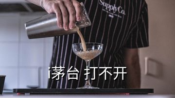 i茅臺(tái) 打不開