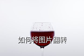 如何將圖片翻轉(zhuǎn)