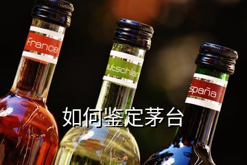 如何鑒定茅臺(tái)