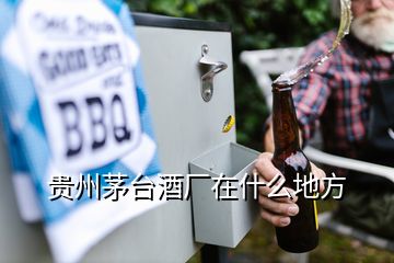 貴州茅臺(tái)酒廠在什么地方