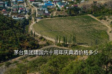 茅臺集團(tuán)建國六十周年慶典酒價格多少