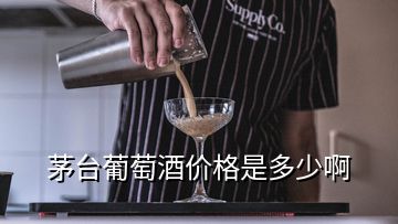 茅臺葡萄酒價格是多少啊