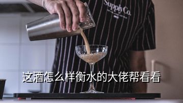 這酒怎么樣衡水的大佬幫看看