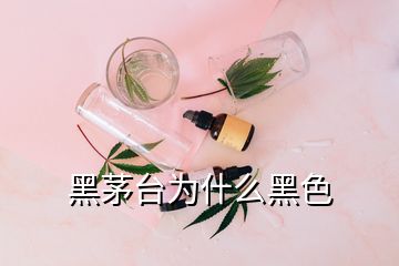 黑茅臺為什么黑色