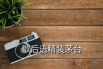 歇后語精裝茅臺