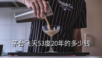 茅臺(tái)飛天53度20年的多少錢(qián)