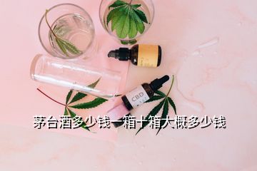 茅臺酒多少錢一箱十箱大概多少錢