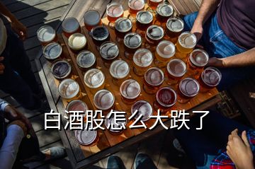 白酒股怎么大跌了