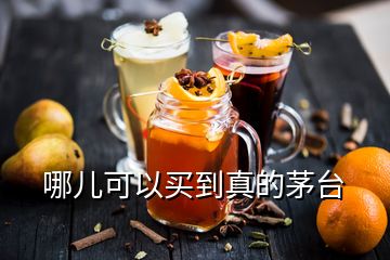 哪兒可以買到真的茅臺(tái)