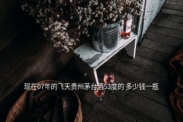 現(xiàn)在07年的飛天貴州茅臺(tái)酒53度的 多少錢(qián)一瓶