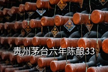 貴州茅臺(tái)六年陳釀33