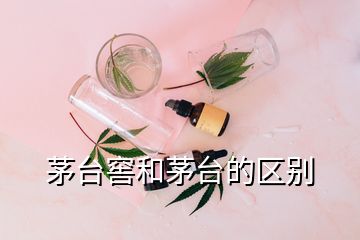 茅臺窖和茅臺的區(qū)別