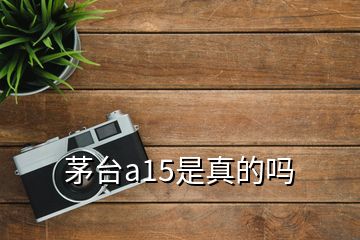 茅臺(tái)a15是真的嗎