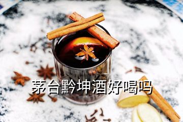 茅臺(tái)黔坤酒好喝嗎