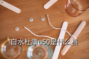 白水杜康u50是什么檔