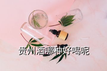 貴州酒哪種好喝呢