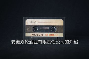 安徽雙輪酒業(yè)有限責任公司的介紹