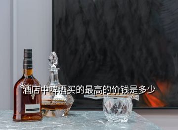 酒店中啤酒買的最高的價(jià)錢是多少