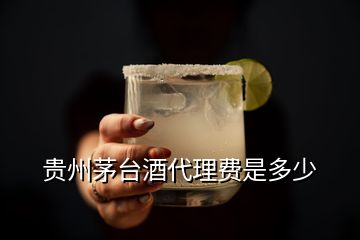 貴州茅臺(tái)酒代理費(fèi)是多少