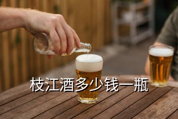 枝江酒多少錢一瓶