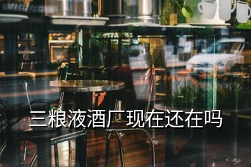 三糧液酒廠現(xiàn)在還在嗎