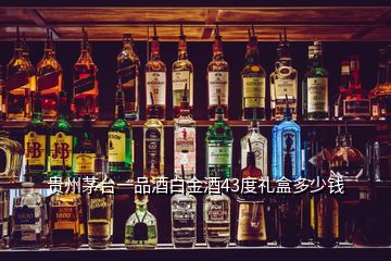 貴州茅臺(tái)一品酒白金酒43度禮盒多少錢(qián)