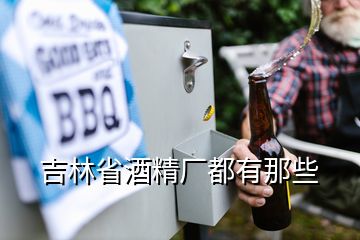 吉林省酒精廠都有那些