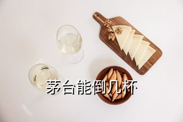 茅臺能倒幾杯