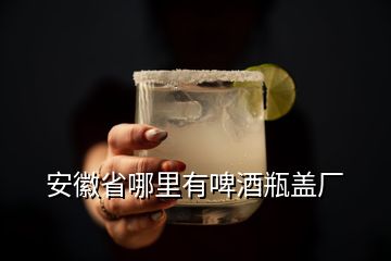 安徽省哪里有啤酒瓶蓋廠