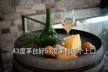 43度茅臺好53度茅臺哪個上口