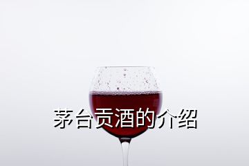 茅臺(tái)貢酒的介紹