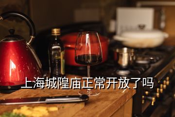 上海城隍廟正常開放了嗎