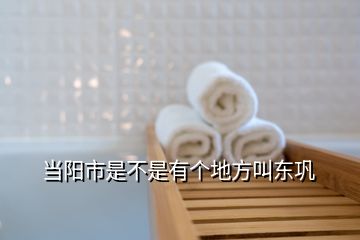 當(dāng)陽市是不是有個地方叫東鞏