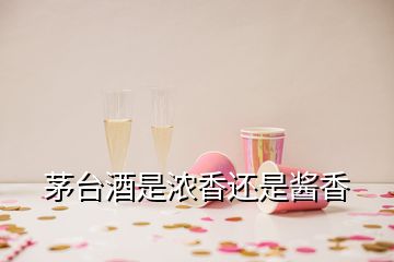 茅臺(tái)酒是濃香還是醬香