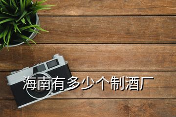 海南有多少個(gè)制酒廠