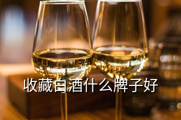 收藏白酒什么牌子好