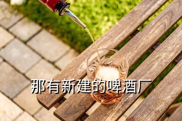 那有新建的啤酒廠