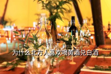 為什么北方人喜歡喝黃酒兌白酒